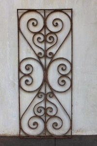 Panel Decorative Outdoor Garden French Le Forge